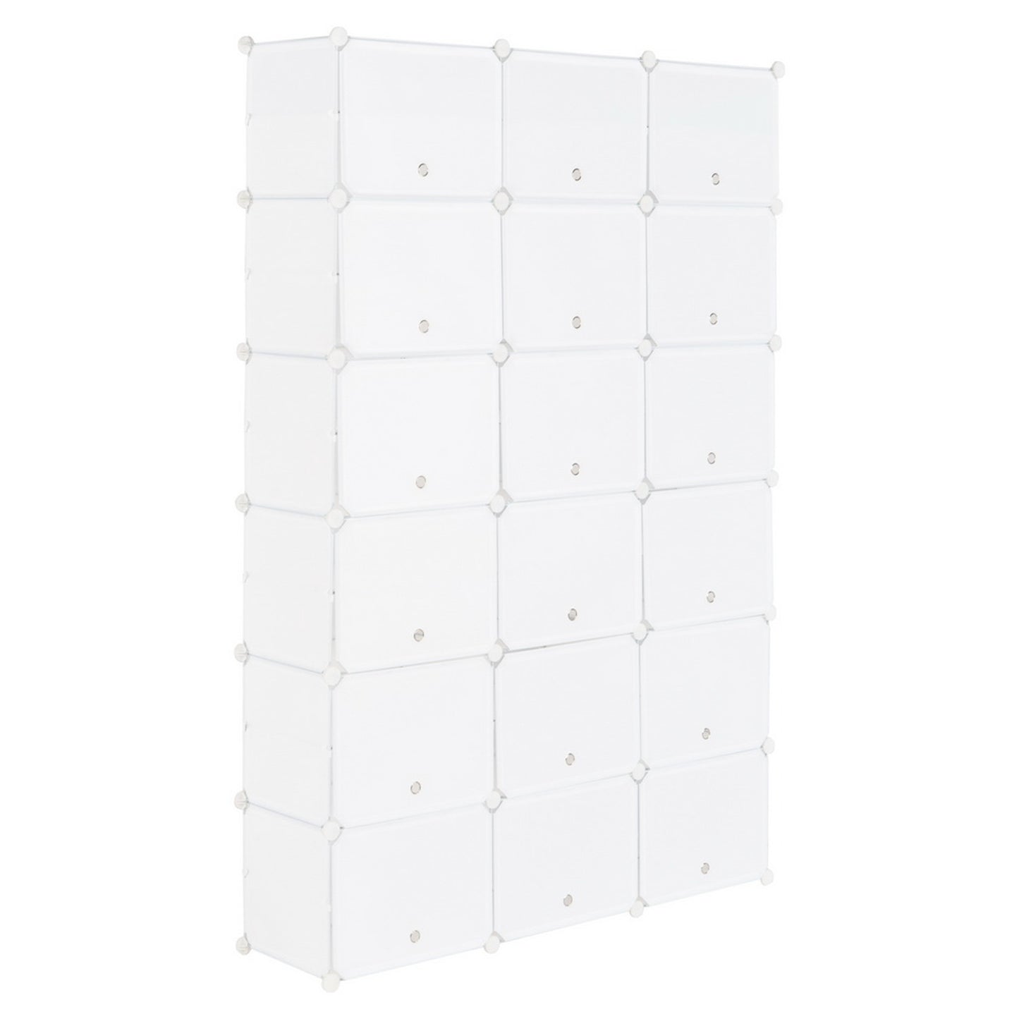 12-Tier Portable 72 Pair Shoe Rack Organizer 36 Grids Tower Shelf Storage Cabinet Stand Expandable for Heels, Boots, Slippers, White