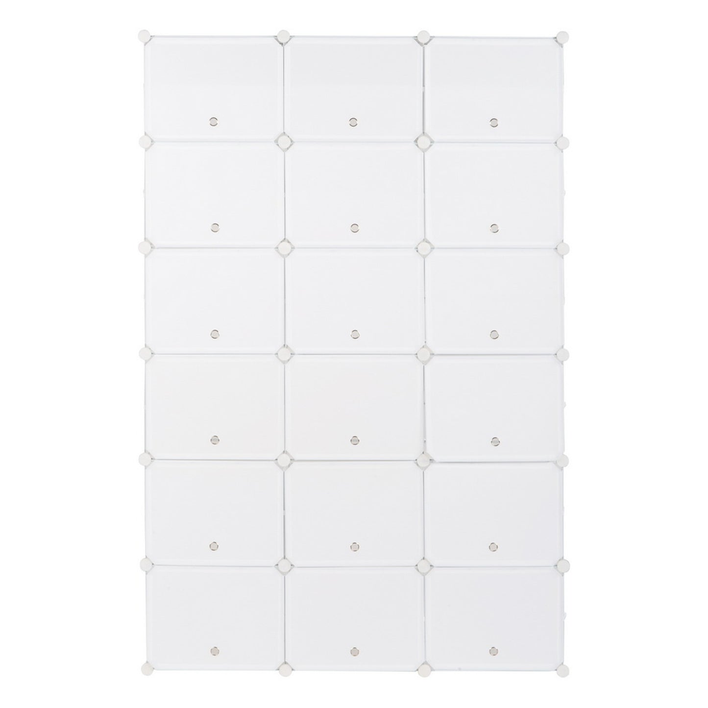 12-Tier Portable 72 Pair Shoe Rack Organizer 36 Grids Tower Shelf Storage Cabinet Stand Expandable for Heels, Boots, Slippers, White